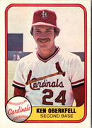 1981 Fleer Ken Oberkfell