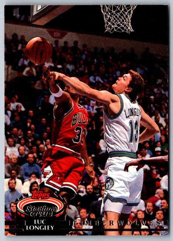 1992 Stadium Club Luc Longley #103