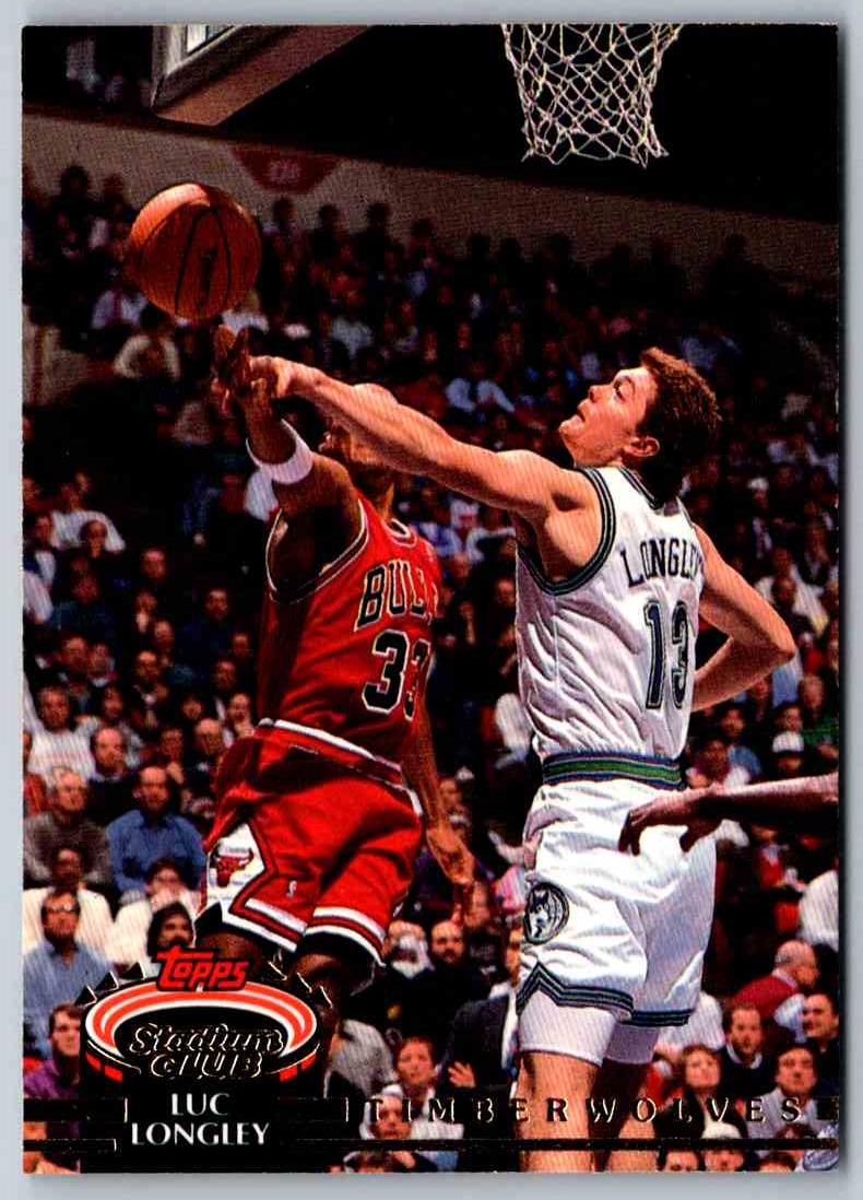 1992 Stadium Club Luc Longley