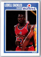 1989 Fleer Ledell Eackles #158