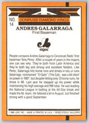 1989 Donruss Diamond  Kings Andres Galarraga