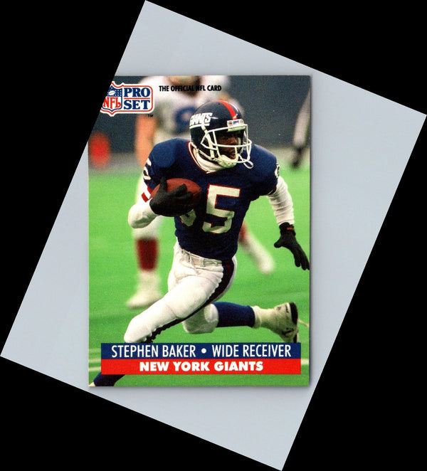 1991 Pro Set Stephen Baker #85