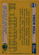 1982 Topps Drew Hill