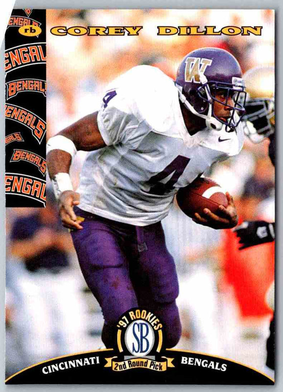 1997 Score Board Sb Corey Dillon #18