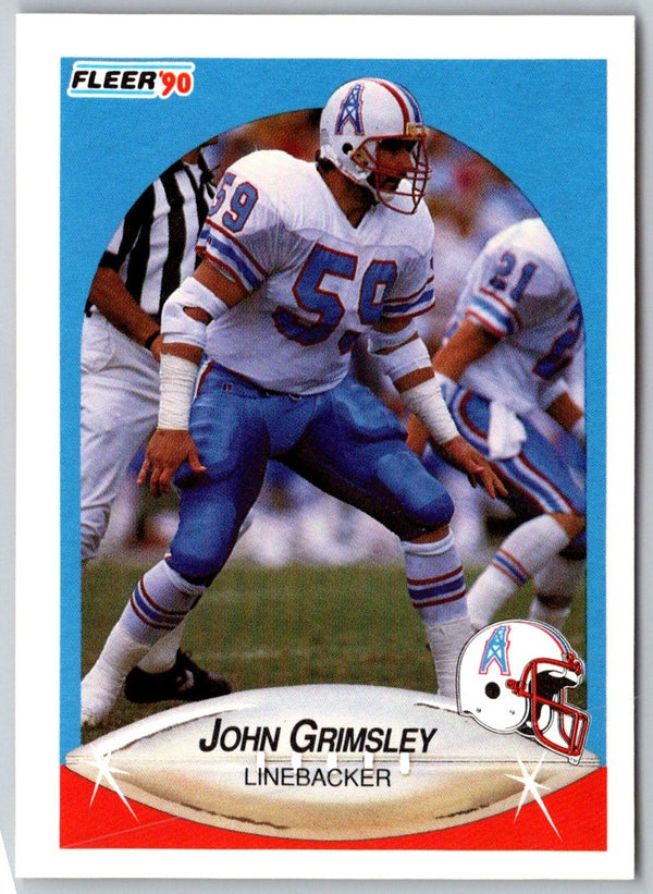 1990 Fleer John Grimsley #128