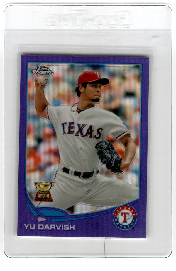 2013 Topps Chrome Purple Yu Darvish #199