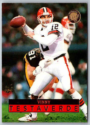 1991 Fleer Ultra Vinny Testaverde #34