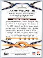 1991 Bowman BestFootball Julius Thomas #52
