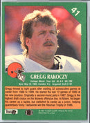 1991 Fleer Gregg Rakoczy