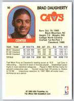 1989 NBA Hoops Brad Daugherty #50