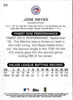 2013 Finest Jose Reyes #68