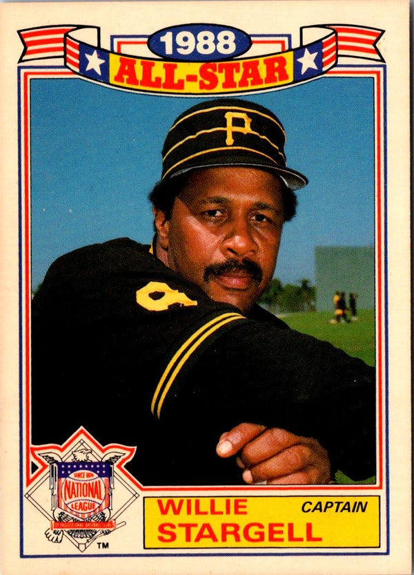 1989 Topps Glossy All-Stars Willie Stargell #22