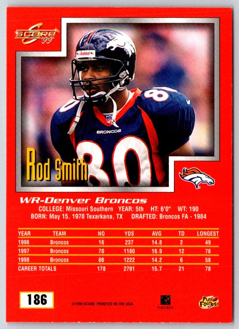 1999 Score Rod Smith