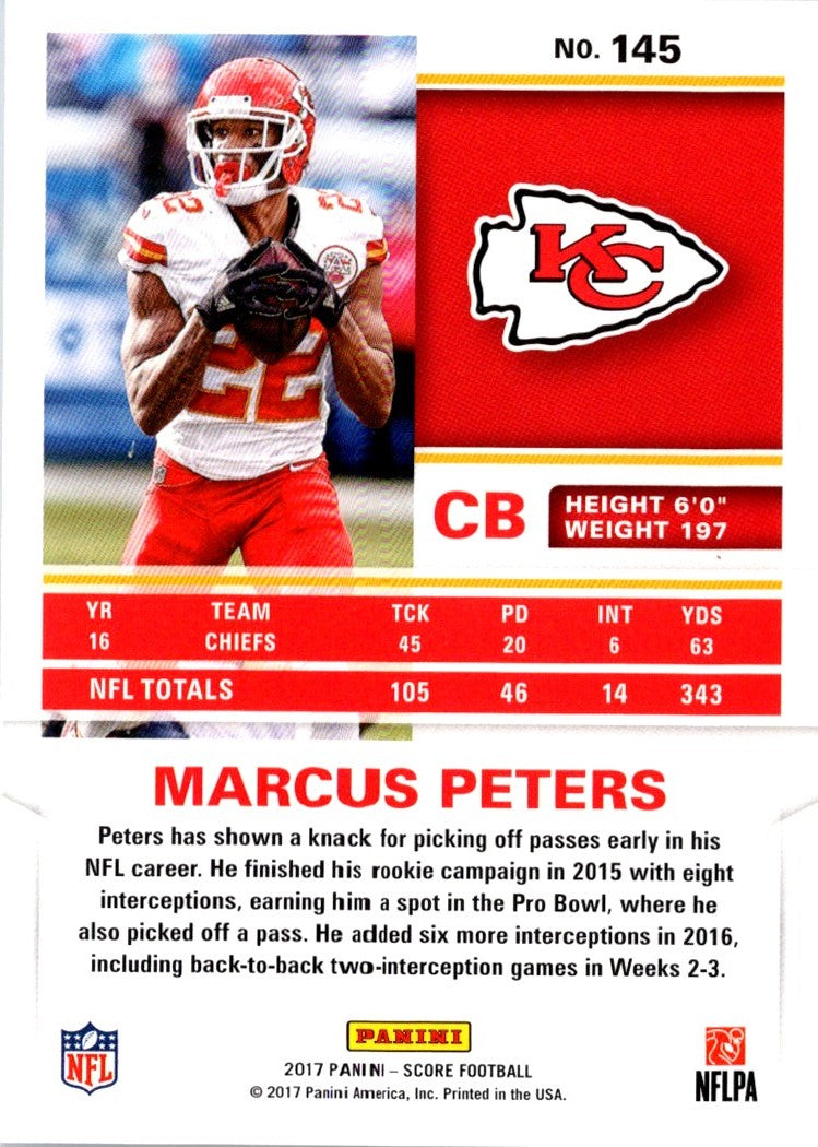 2017 Score Marcus Peters