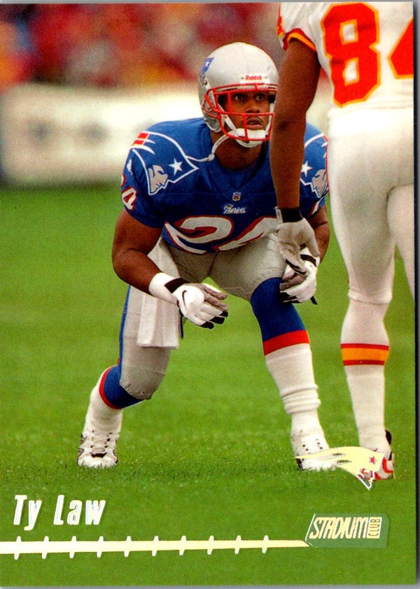 1999 Stadium Club Ty Law #23