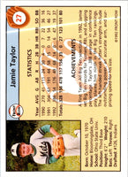 1992 Front Row Draft Picks Jamie Taylor #27