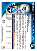 2010 Topps Nate Washington #276