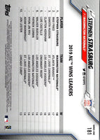 2020 Topps Stephen Strasburg #181