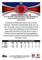 2012 Topps Jason Pierre-Paul #90