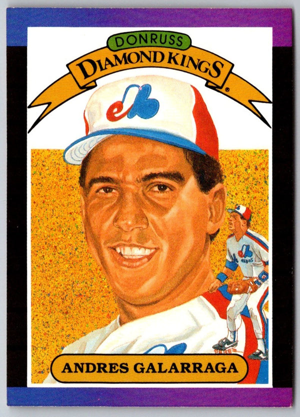 1989 Donruss Diamond  Kings Andres Galarraga #14