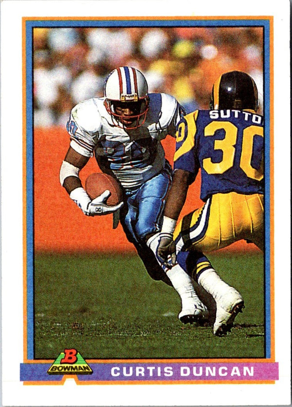 1991 Bowman Curtis Duncan #182