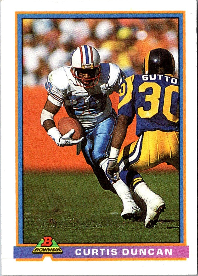 1991 Bowman Curtis Duncan