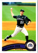 2011 Topps Aaron Cook