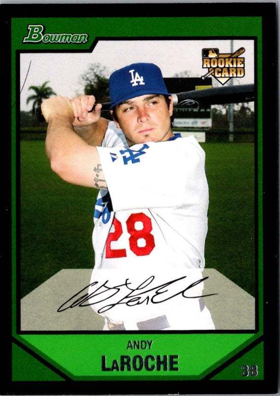 2007 Bowman Draft Picks & Prospects Andy LaRoche #BDP40