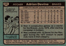 1980 Topps Adrian Devine