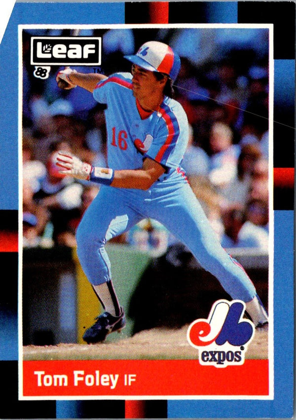 1988 Leaf Tom Foley #143