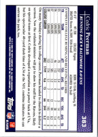 2009 Topps Cedric Peerman #383 Rookie