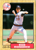 1987 O-Pee-Chee Ron Romanick #136