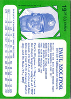 1988 Topps Kay-Bee Superstars of Baseball Paul Molitor #19
