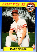 1992 Front Row Draft Picks Jamie Taylor