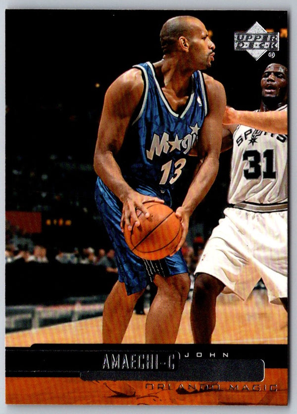 1999 Upper Deck John Amaechi #265 Rookie