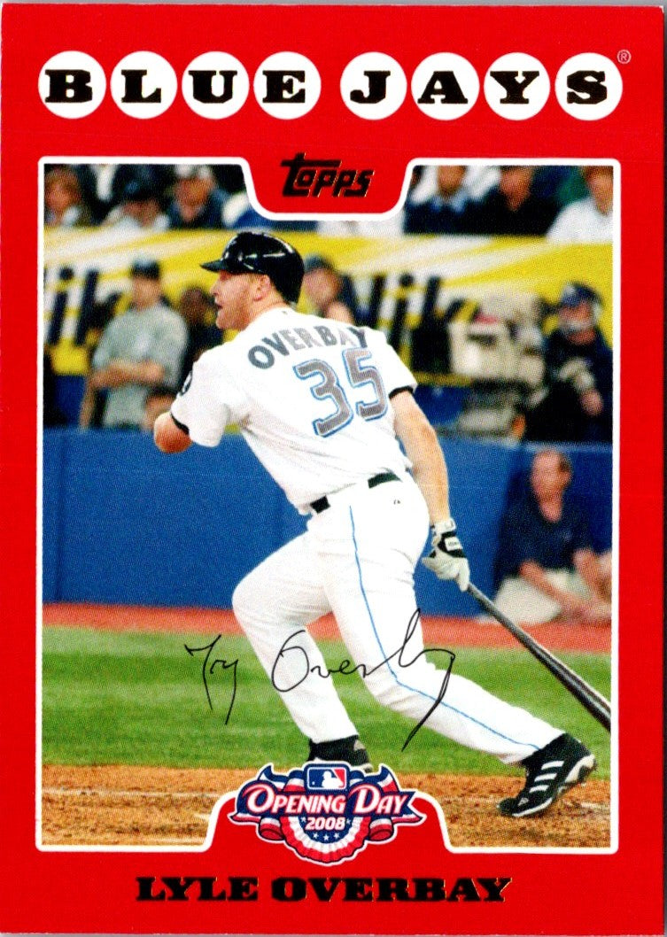 2006 Topps Lyle Overbay