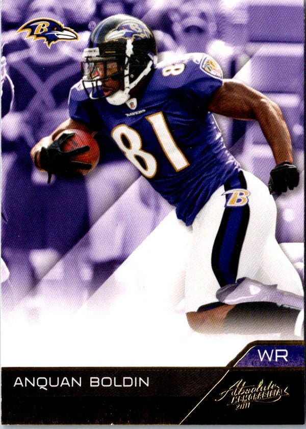 2011 Panini Absolute Memorabilia Anquan Boldin #8