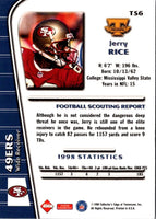 1999 Collector's Edge Triumph Jerry Rice #T56