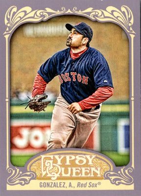 2012 Topps Gypsy Queen Adrian Gonzalez #92