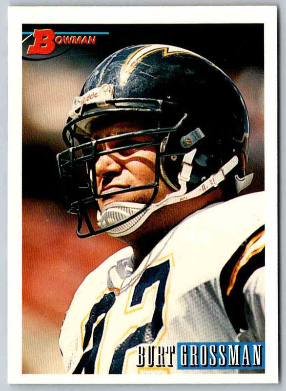 1993 Bowman Football Burt Grossman #380