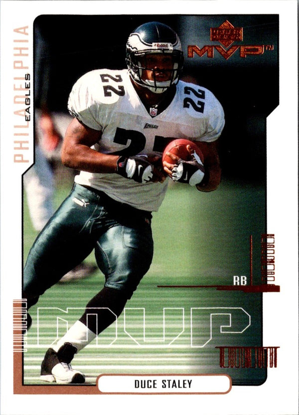 2000 Upper Deck MVP Duce Staley #126