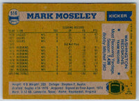 1982 Topps Mark Moseley #516