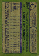 1982 Topps Larry Andersen