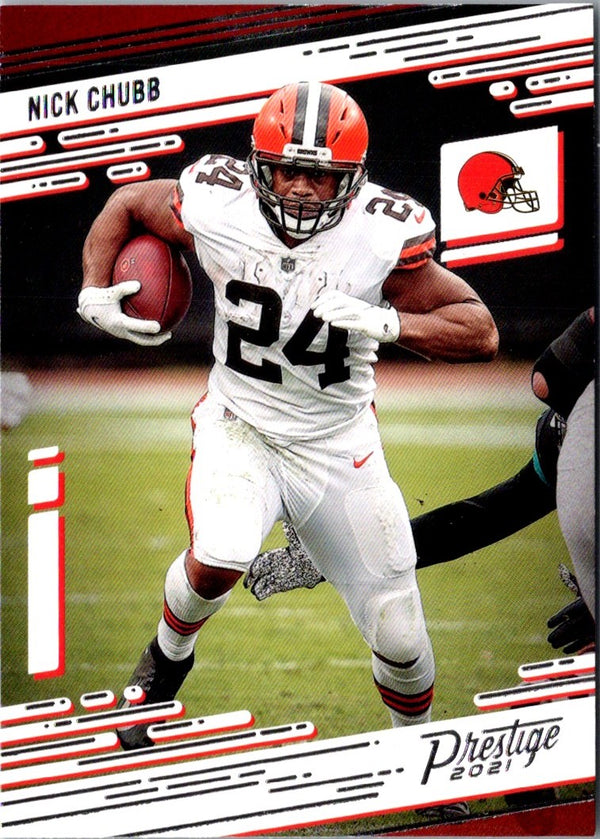 2021 Panini Prestige Nick Chubb #123