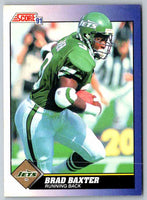 1991 Score Brad Baxter #108
