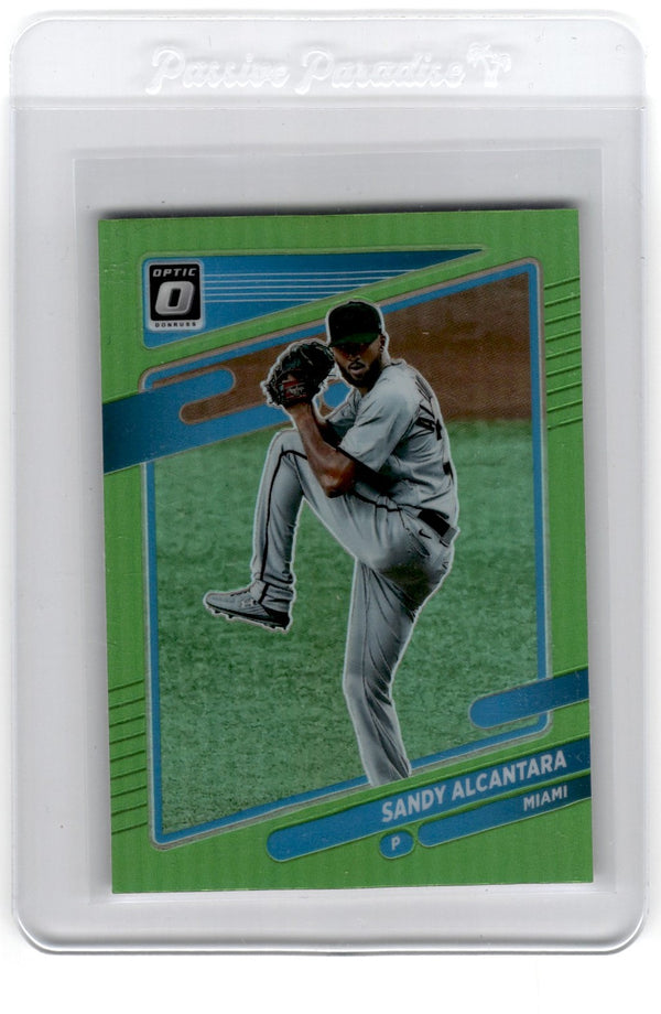 2019 Donruss Sandy Alcantara #198 Green