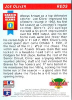 1993 Upper Deck Denny's Grand Slam Holograms Joe Oliver #22