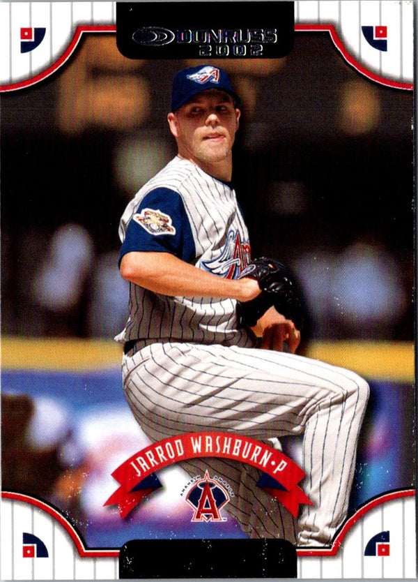 2002 Donruss Jarrod Washburn #65
