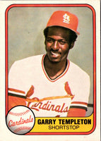1981 Fleer Garry Templeton #529
