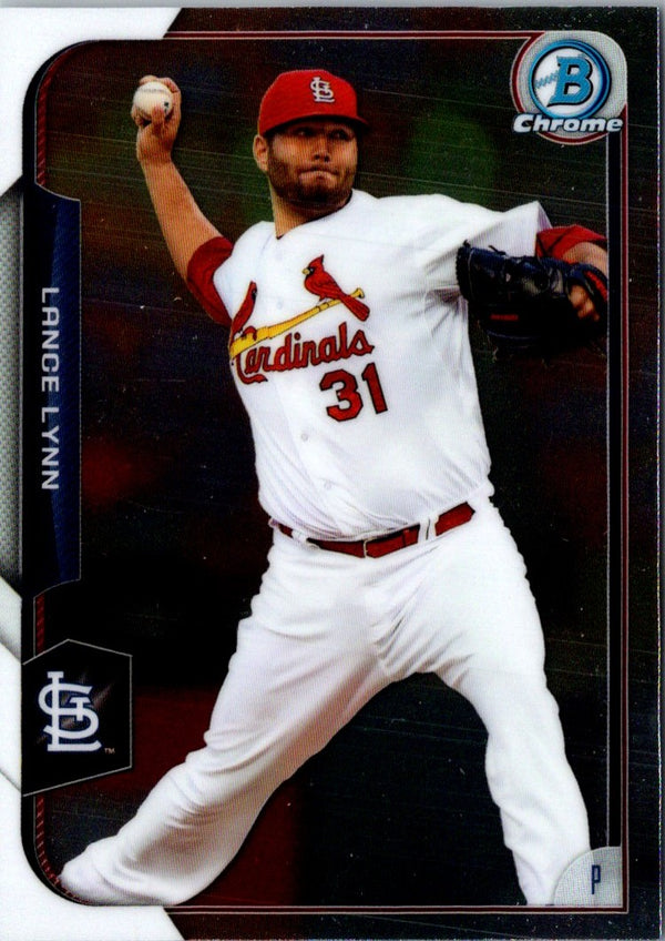 2015 Bowman Chrome Lance Lynn #46